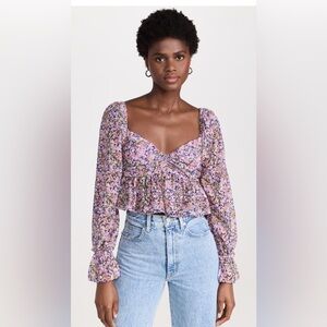 NWOT Astr the Label Luann Top